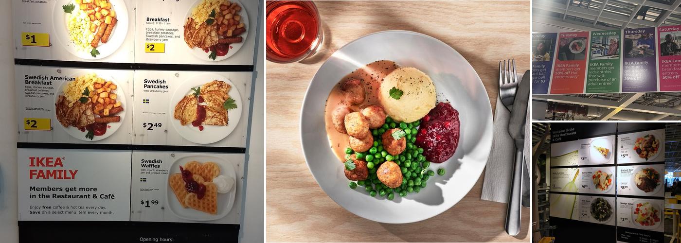 IKEA Restaurant Menu