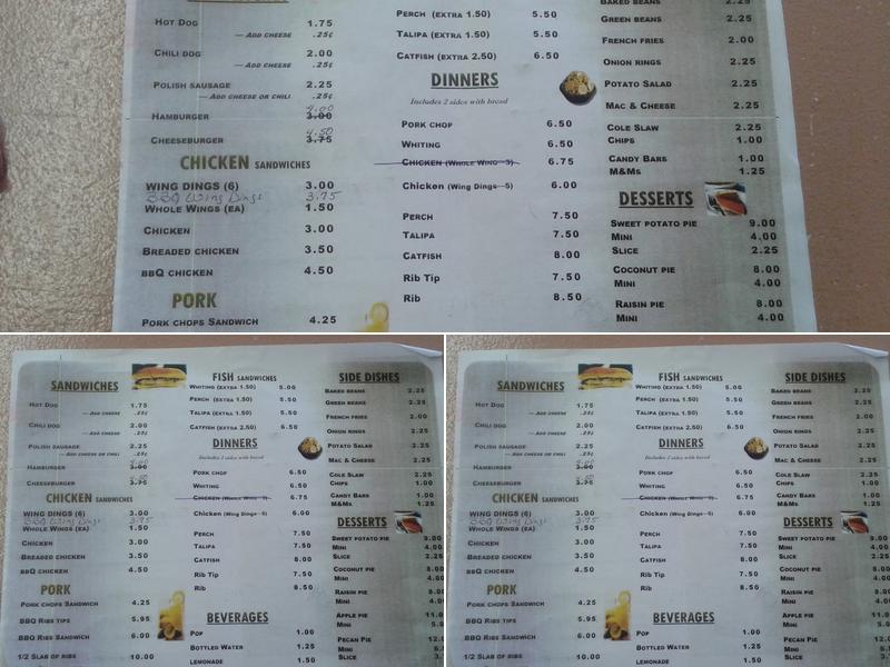 J.T.'s Sweet Potato Pies & Heavenly Kitchen Menu