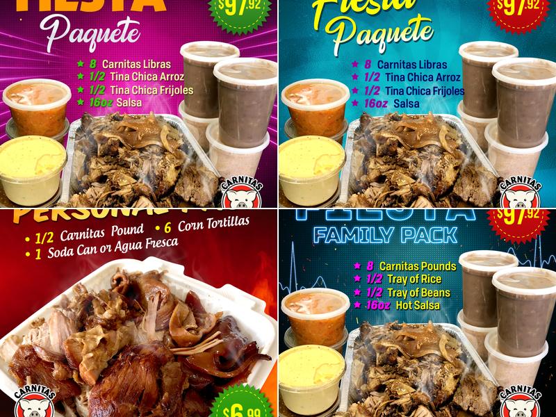 Carnitas El Rincon - King rd Menu