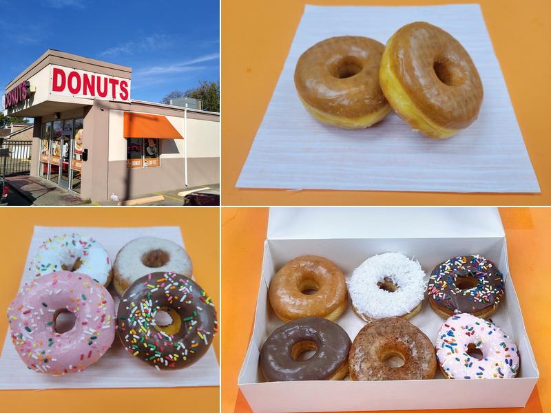 AM donuts and coffee