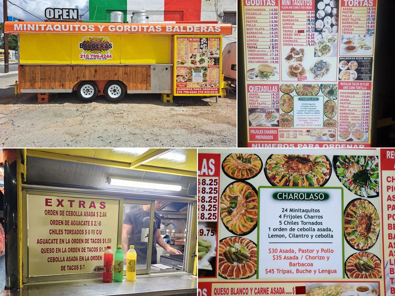 Mini Taquitos y Gorditas Balderas Menu