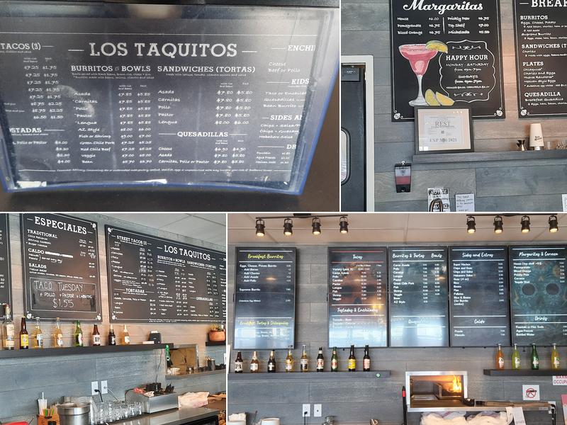 Los Taquitos Menu