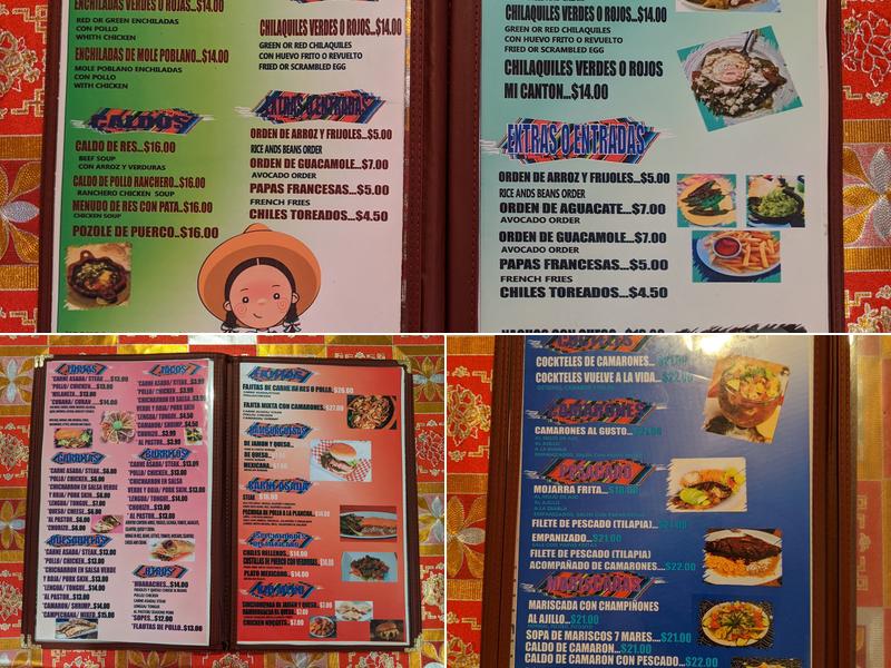 Mi canton Menu