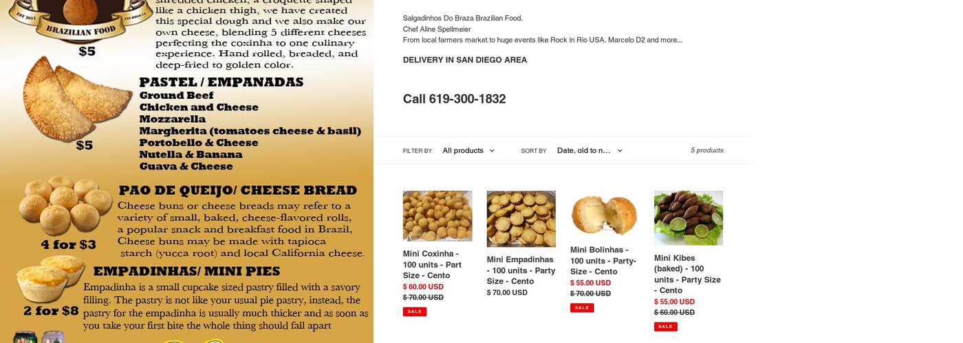 Do Braza Brazilian Food Menu