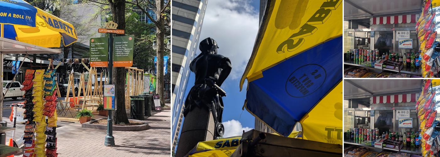 Abraham's Sabrett Hot Dog Cart