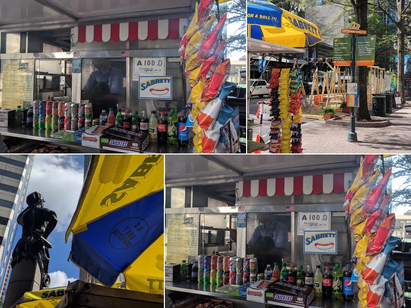 Abraham's Sabrett Hot Dog Cart