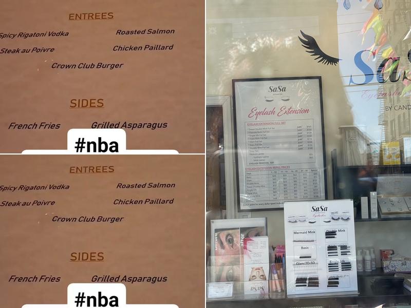 Qatar Airways Club Menu