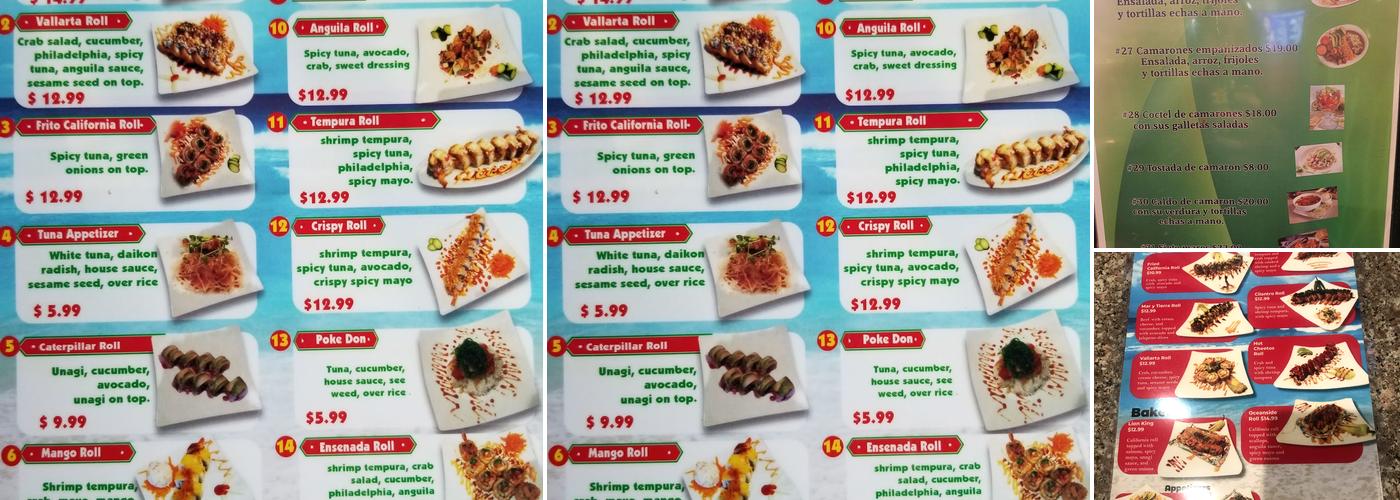 Restaurante El Conrro Menu