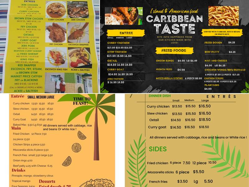 Caribbean Taste Menu