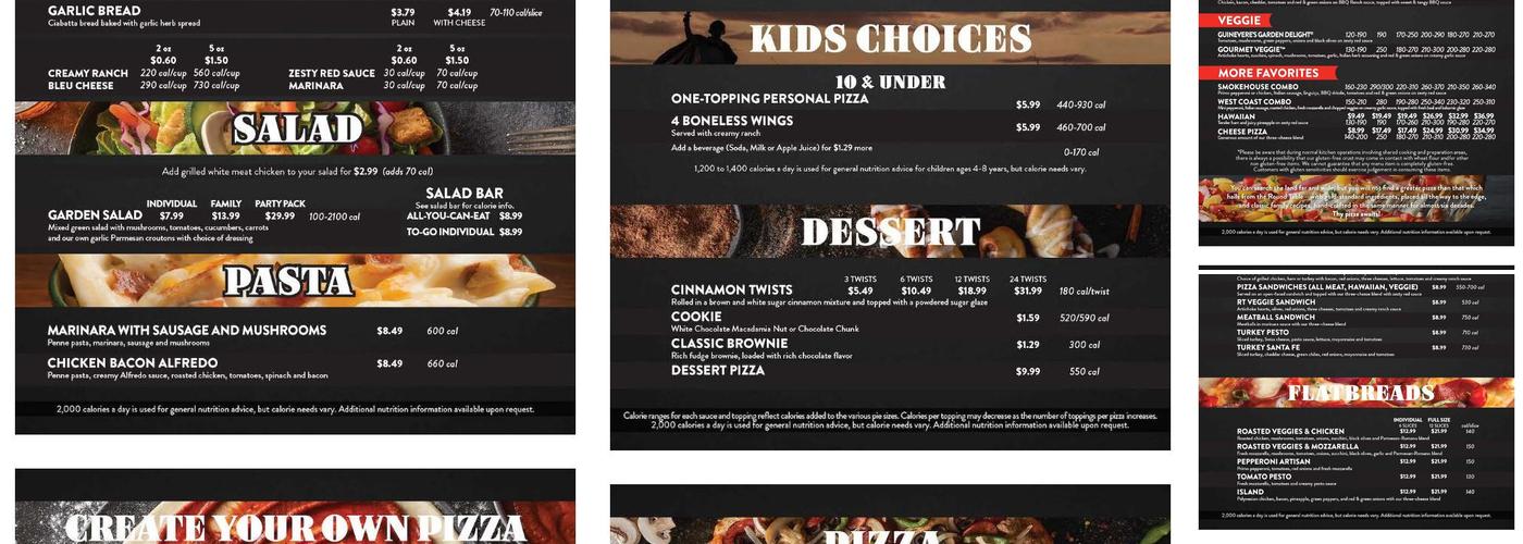 BMC Round Table Menu