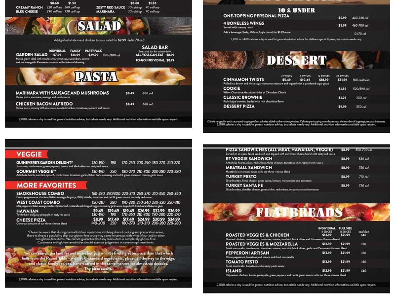 BMC Round Table Menu