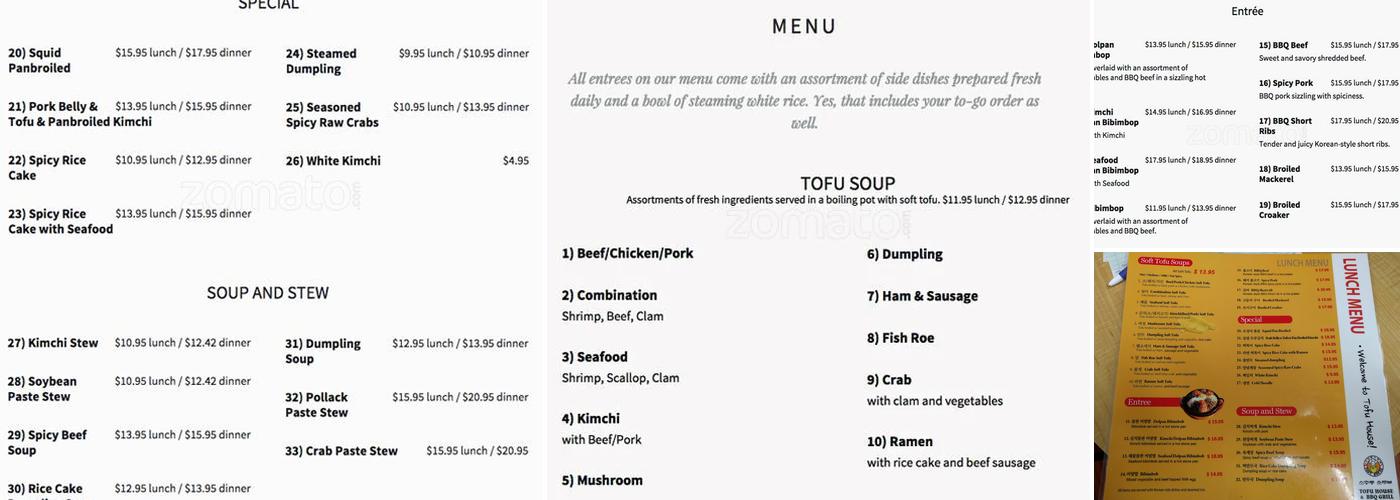 Bar•B•Q Menu