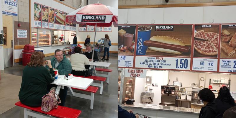 Costco Food Court Menu
