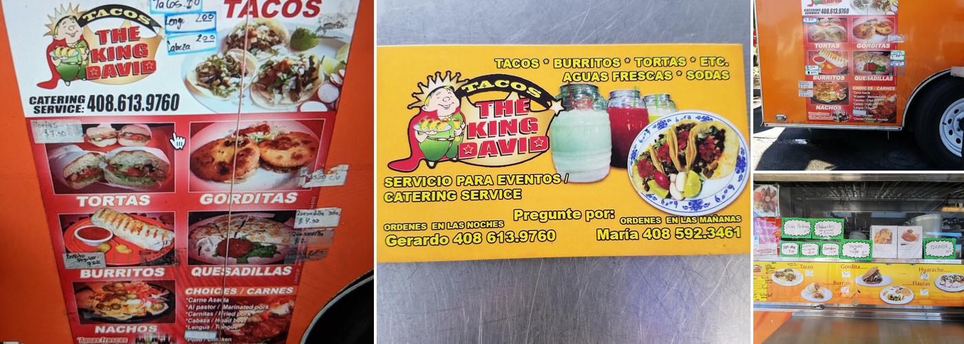 Tacos The King David Menu