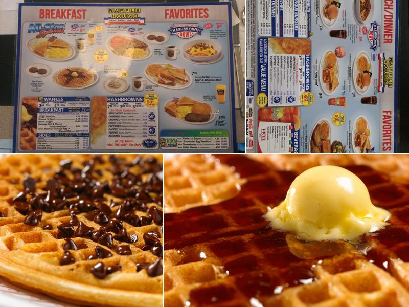 Waffle House Menu