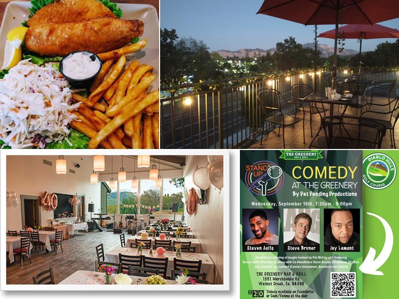 The Greenery Restaurant & Sports Bar 1551 Marchbanks Dr, Walnut Creek