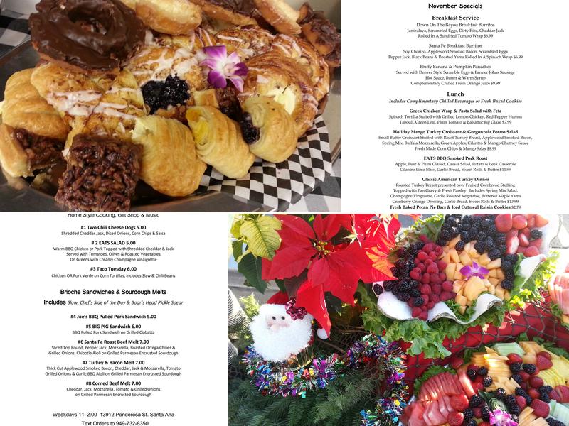 Anders Catering - EATS BBQ Menu