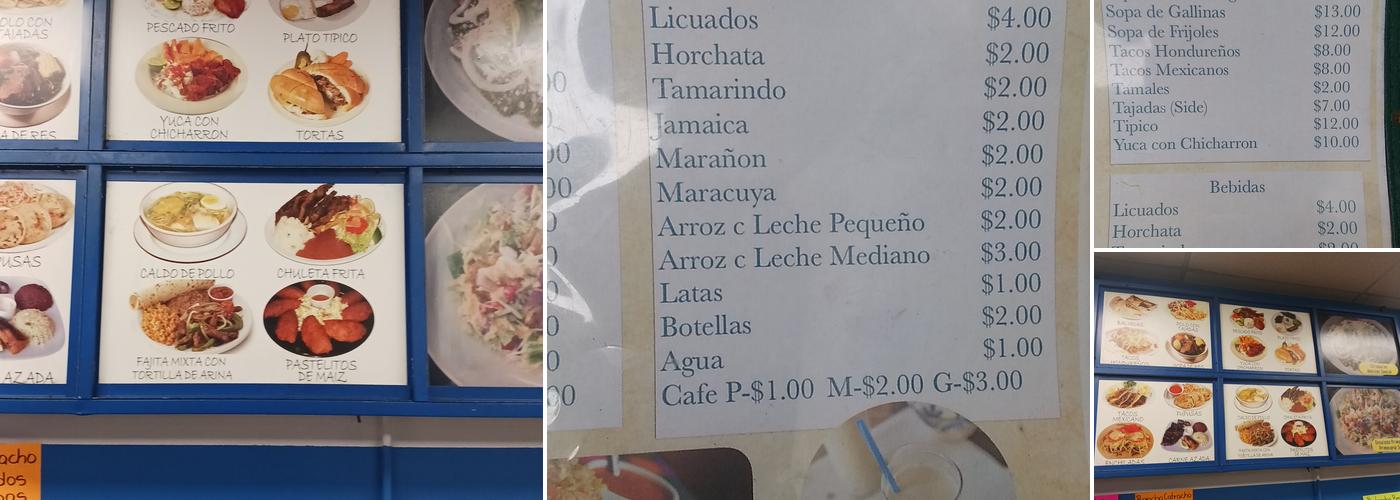 rancho catracho Menu