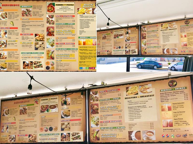 Tacos De Carnitas Llenadores Menu