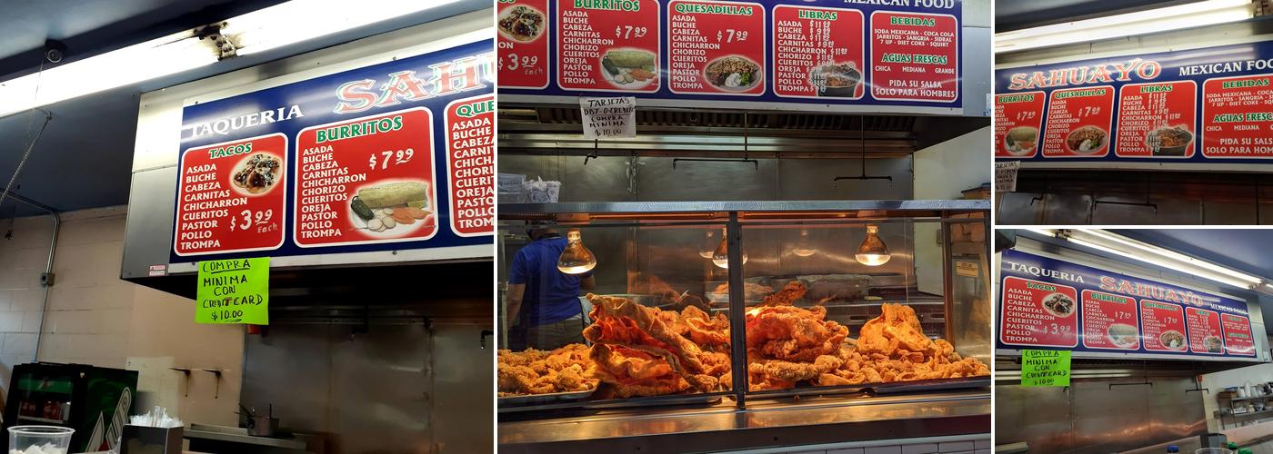 Tacos Y Carnitas Sahuayo Menu
