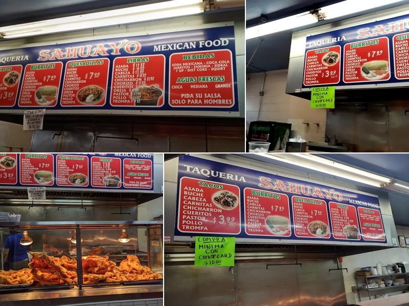 Tacos Y Carnitas Sahuayo Menu