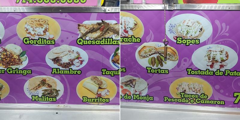 Firepit Mexican Grill Menu