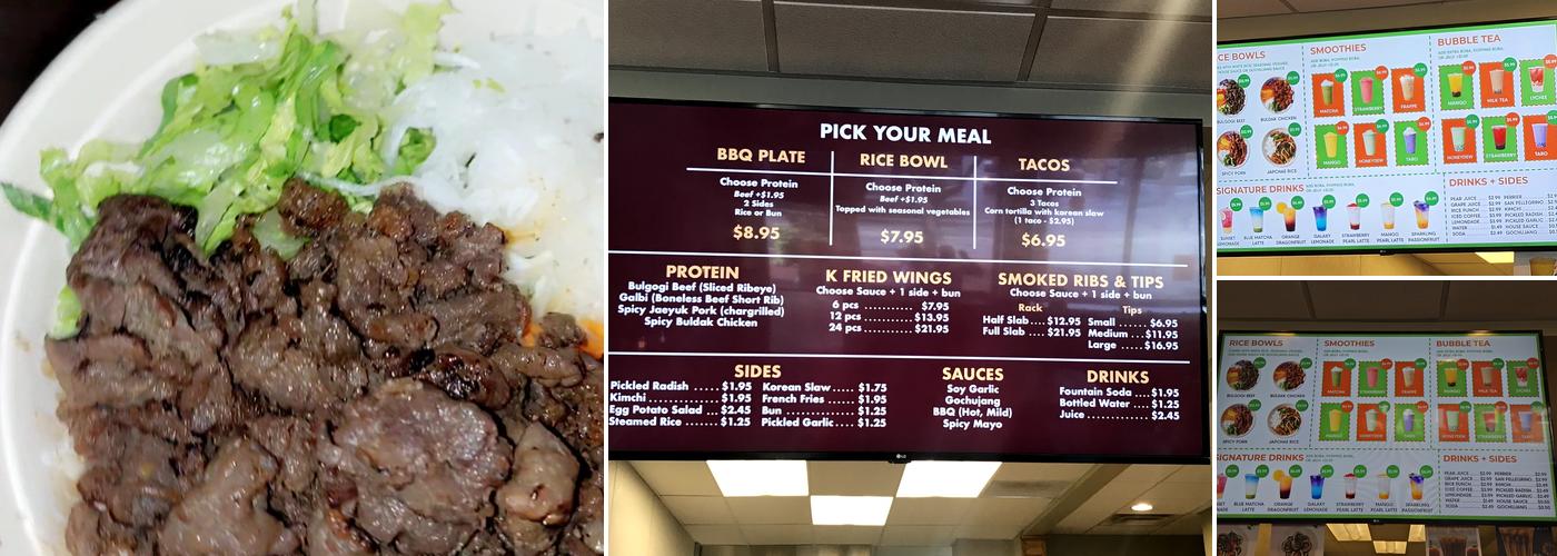 YURA NUNA (formerly K Ribs BBQ) Menu