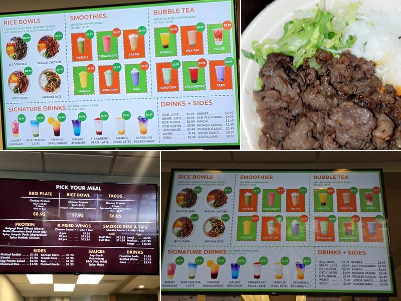 YURA NUNA (formerly K Ribs BBQ) Menu