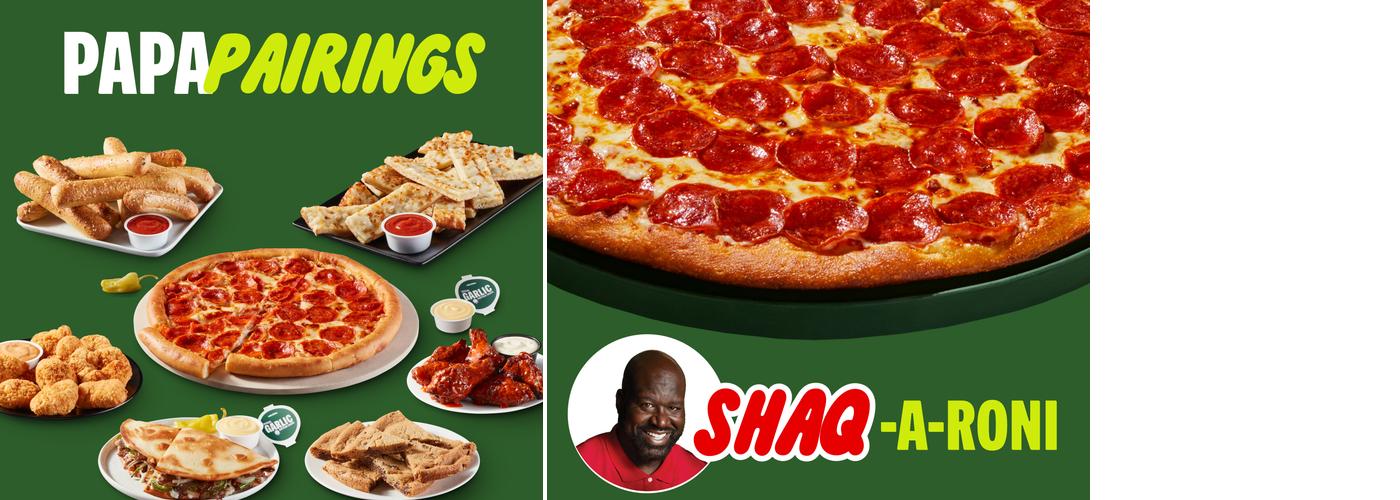 Papa Johns Pizza Menu