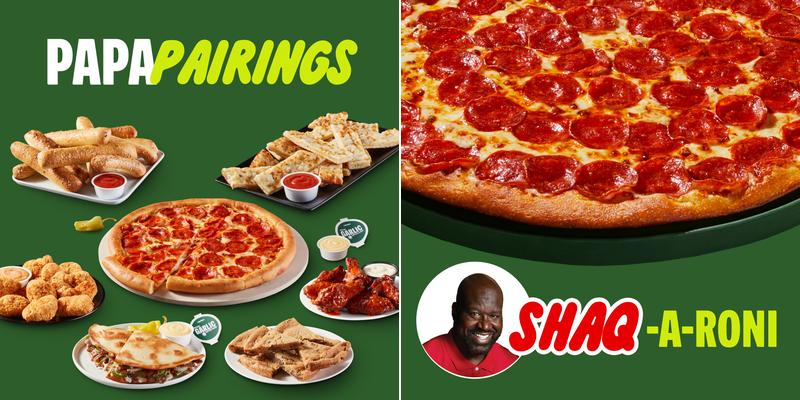 Papa Johns Pizza Menu