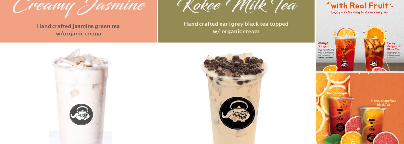 Kokee Tea Menu