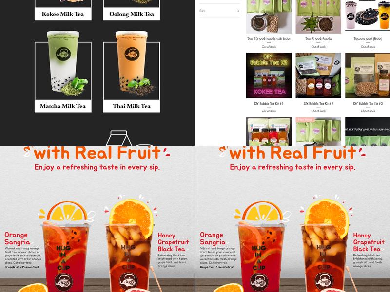 Kokee Tea Menu