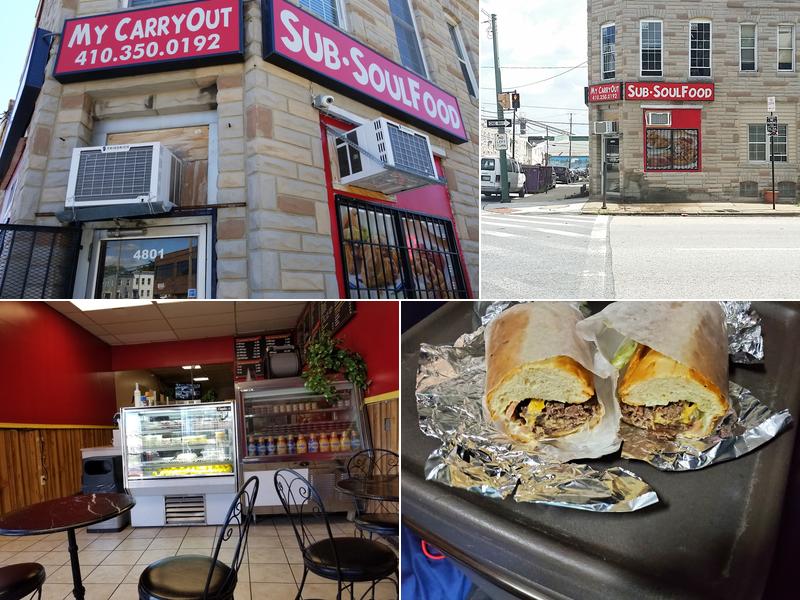 My Carryout 4801 Pennington Ave, Curtis Bay