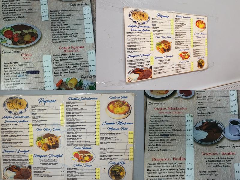 El Papaturro Place Menu