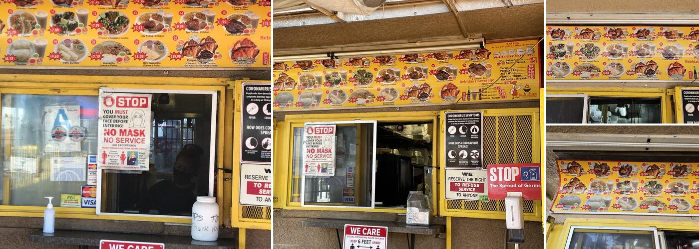 Pollos Al Carbon Menu