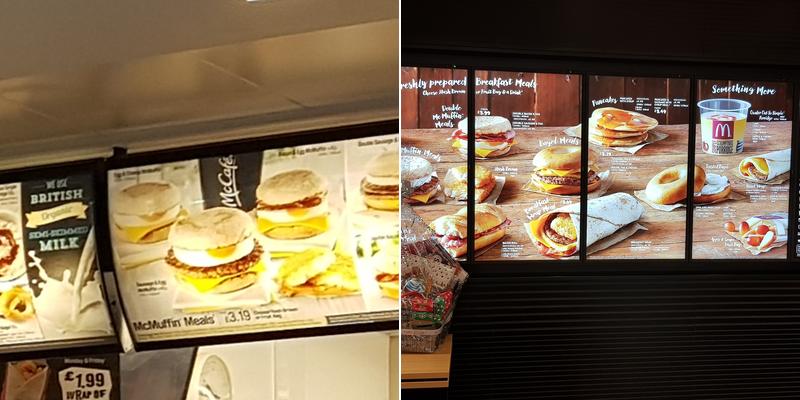 McDonald's Menu