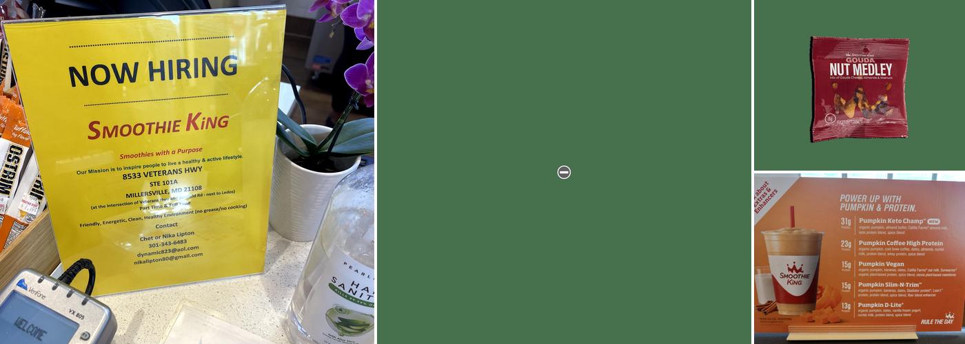 Smoothie King Menu