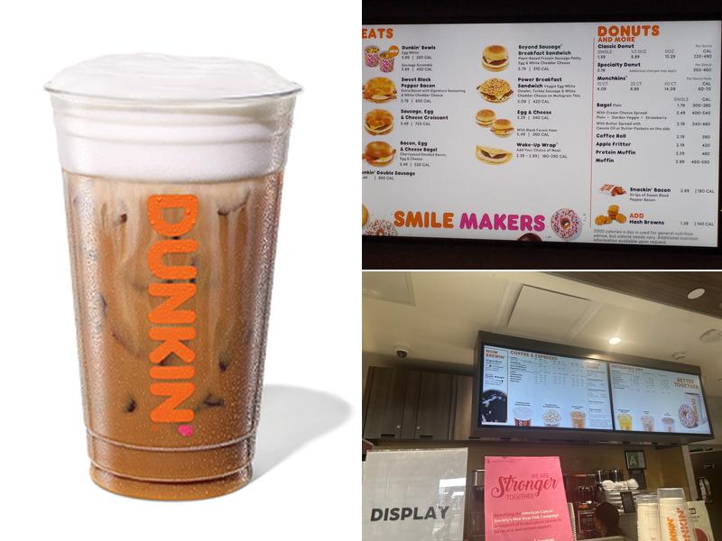 Dunkin' Menu
