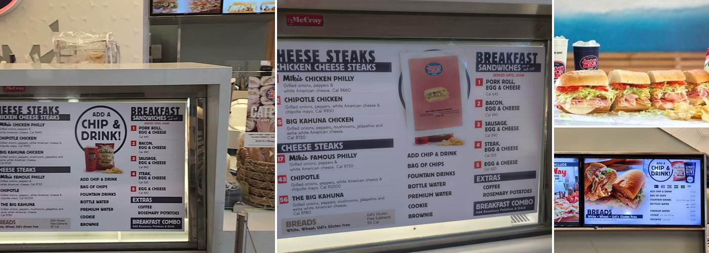 Jersey Mike's Subs Menu