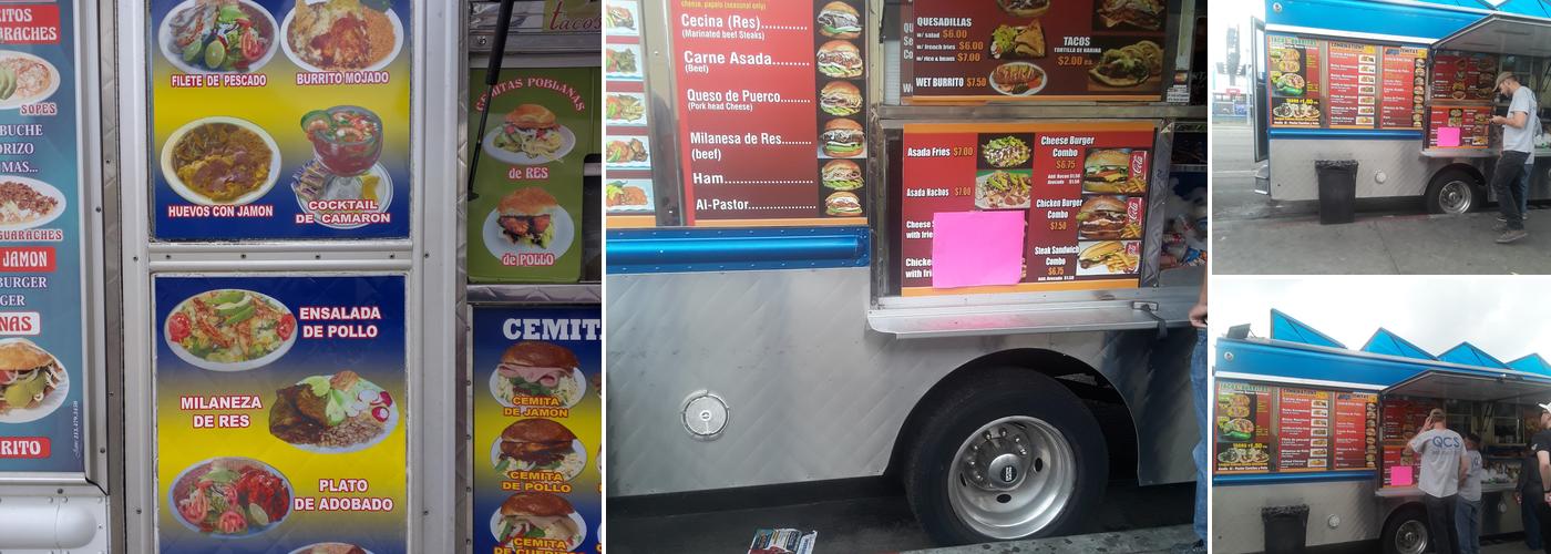 Cemitas Menu