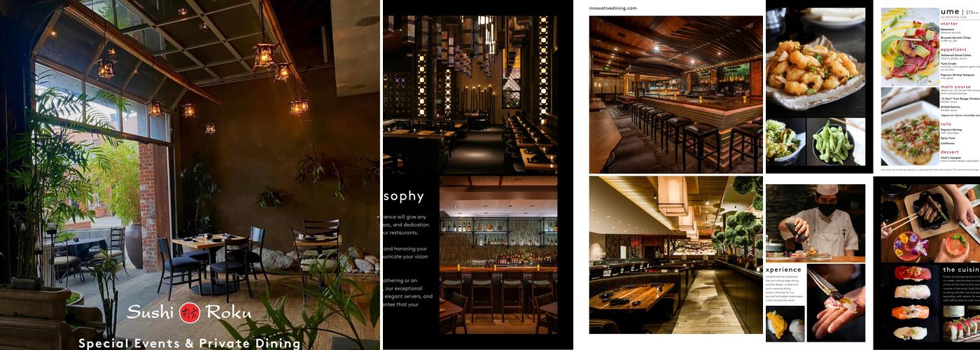 Innovative Dining Group Menu