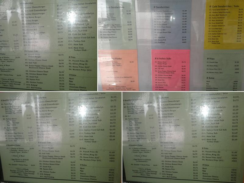 Edmondson Fried Chicken Menu