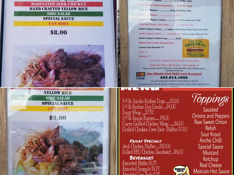 Navarro's Grill Menu
