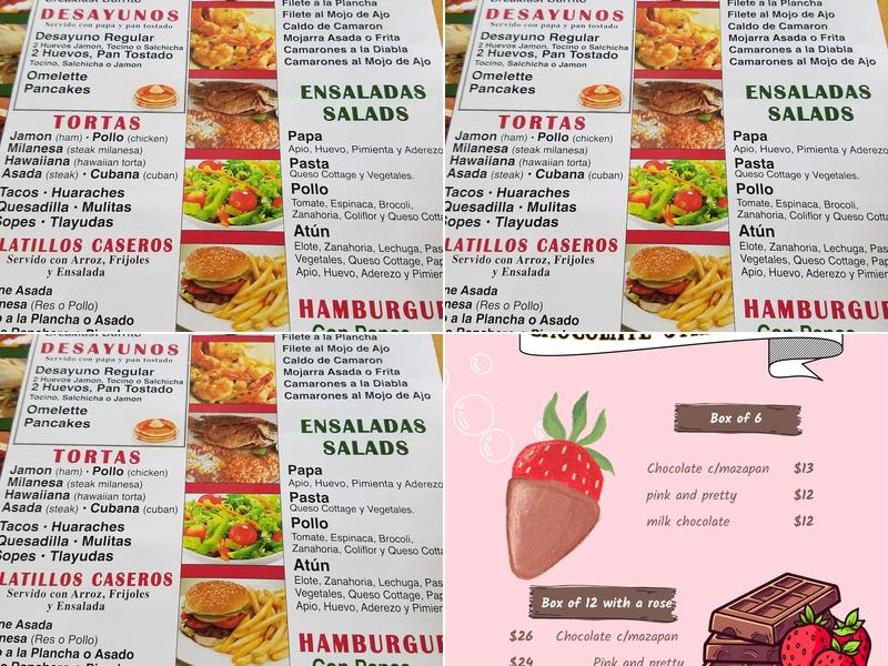 La Catrina Restaurant Menu