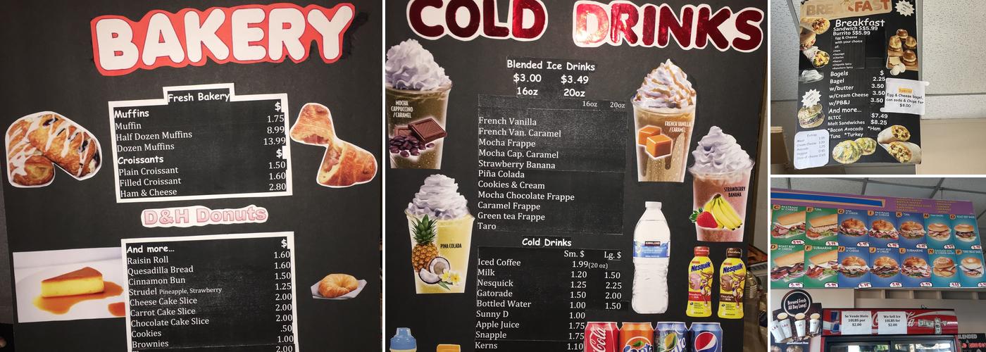 D&H Donuts Menu
