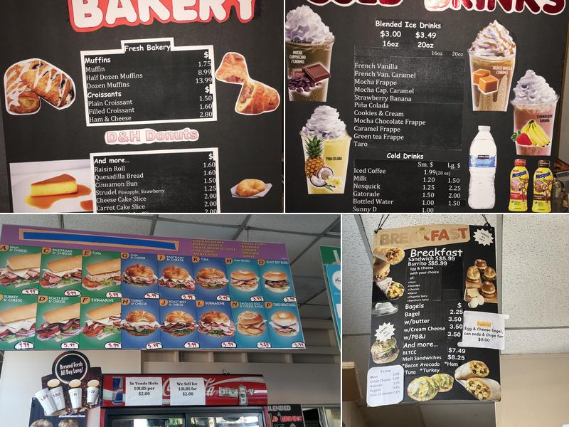 D&H Donuts Menu