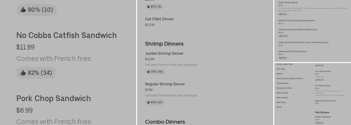 Junior's Fish & Chicken Inc Menu