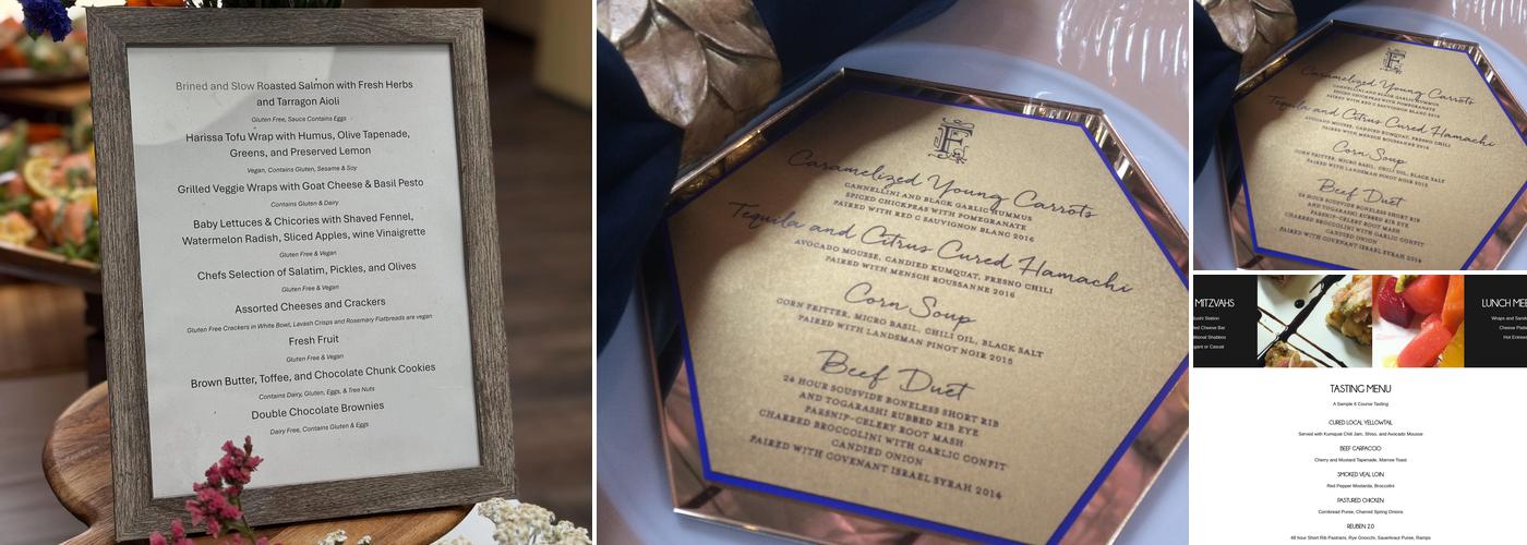 Epic Bites Catering Menu