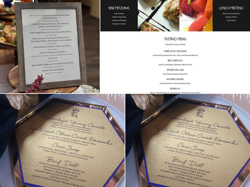 Epic Bites Catering Menu