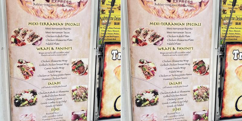 Kabob Express Menu